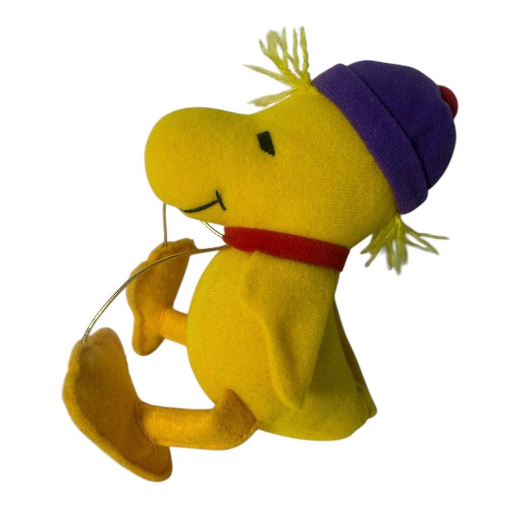Whitman's Chocolates Woodstock Plush Jingle Bells Peanuts Stuffed Animal Snoopy - Picture 3 of 7